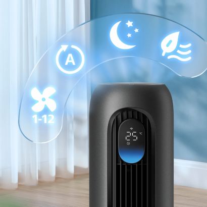 Náš najsilnejší a najtichší stĺpový ventilátor