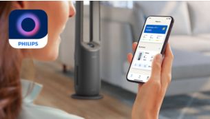 التوصيل بتطبيق Air+&lrm; لمزيد من الراحة