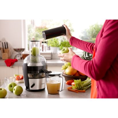 O máximo de suco e o mínimo de bagunça.