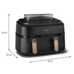 Pirmais modelis ar diviem groziem un tvaika funkciju