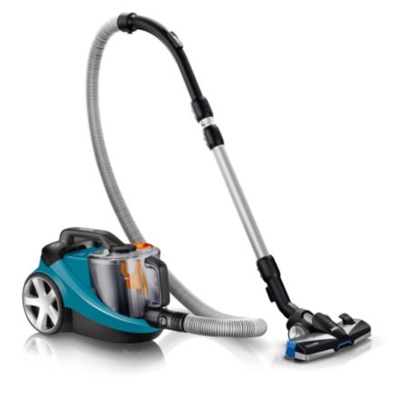 FC9724/69 PowerPro Expert Bagless Cylinder Vacuum Cleaner, Anti-Allergen