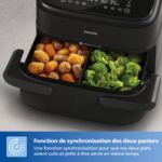 Notre Airfryer à double panier le plus compact