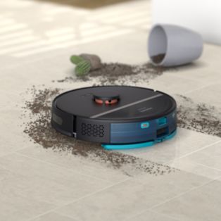 Robot aspiration et lavage