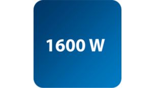 功率高达 1600 瓦，可提供持久强劲的蒸汽输出