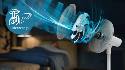 На 30 % тише благодаря технологии лопастей SilentWings