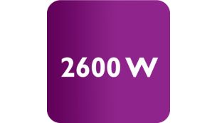 Fer de 2&nbsp;600&nbsp;W&nbsp;: mont&eacute;e en temp&eacute;rature rapide et hautes performances