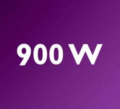Moteur puissant de 900 W pour des résultats constants et inégalés