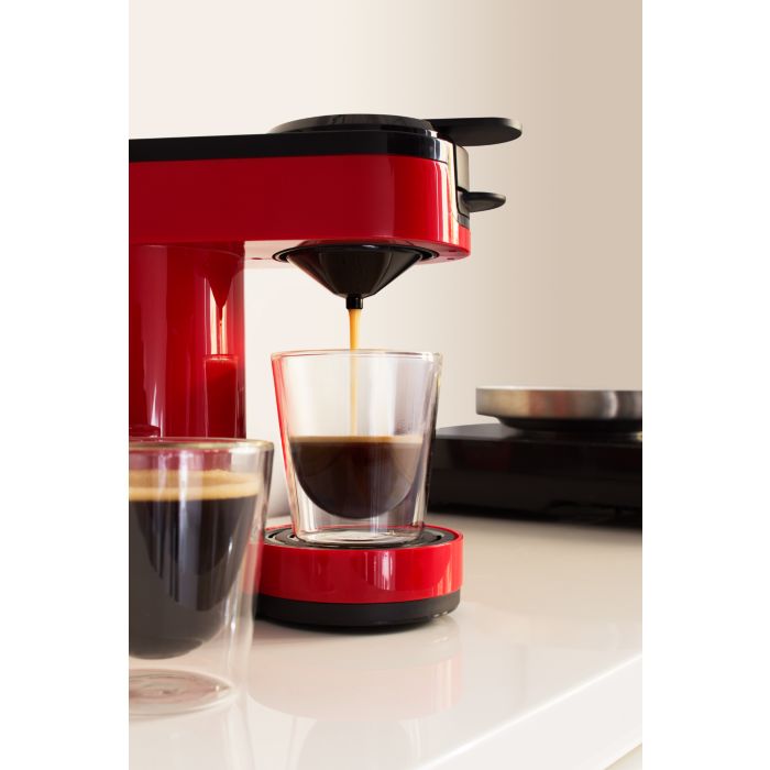 Un café au goût intense à la simple pression d'un bouton