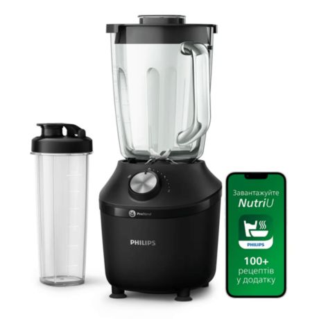 HR2291/41 Серия 3000 Блендер с технологией ProBlend Crush, 600&nbsp;Вт, 2&nbsp;л