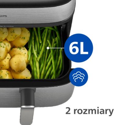 Philips Philips Ovi Dual Basket z funkcją pary seria 5000