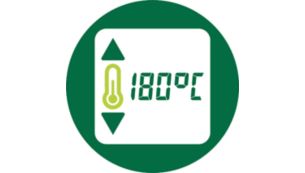 Commande numérique pour régler avec précision temps de cuisson et température