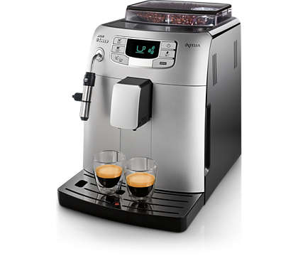 Espresso und Milchschaum auf Knopfdruck