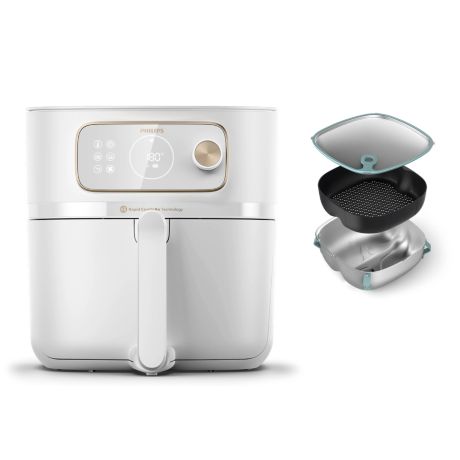 HD9876/25 7000 Series Airfryer Combi 8,3&nbsp;l mit Dampfzubeh&ouml;r