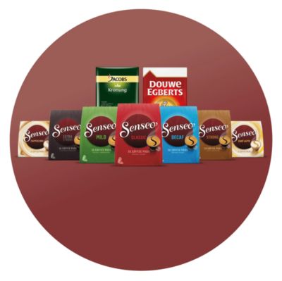 Ampia scelta di miscele di caffè in cialde e americano per tutte le occasioni