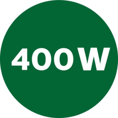 Su potente motor de 400 W puede procesar incluso la masa de pan