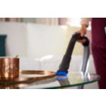 Popolna zmogljivost. Visoka moč sesanja.