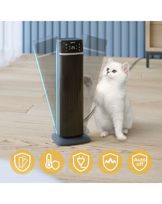 Apollo, Heater, tower, CX5120, 5000 series, ceramic fan heater