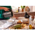 Disfrute sopas, compotas y batidos en minutos