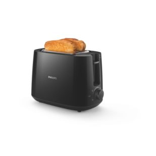 Daily Collection Toaster – 2 Scheiben, breite Toastkammer, Schwarz