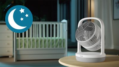 Ohranite svežino ponoči z načinom tihega delovanja med spanjem