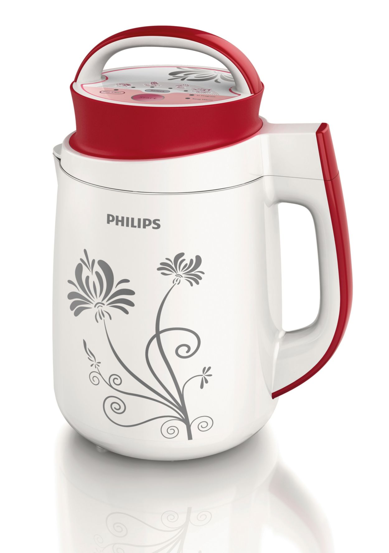 Enjoy smooth soymilk with ease and less effort