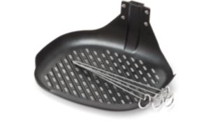 Non-stick grill plate accessory