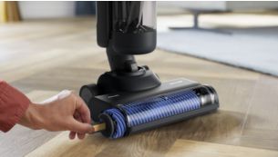 Cuidadosos con los suelos duros: cepillos de microfibra ultra suaves