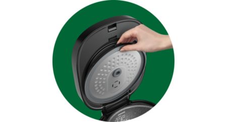 Safe boiling with food-grade SUS304 body and inner lid