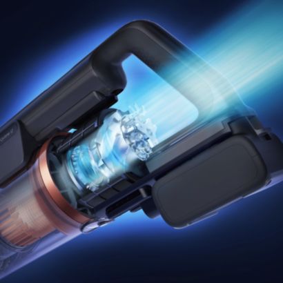 Rimuove più polvere e sporcizia vs aspirap. cordless(2)