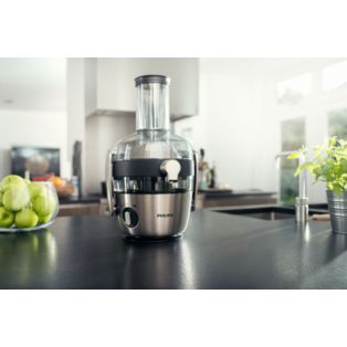 Centrifugeuse 1100W, Cheminée XXL, Nettoyage Rapide