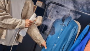 Powerful steam boost for the tough wrinkles