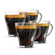 Tasses à café en verre