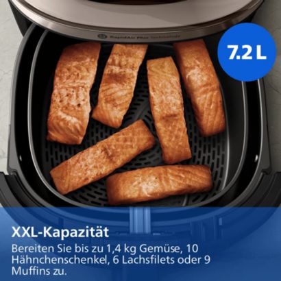 Philips Philips Airfryer 5000 Series mit Dampfgarfunktion 7,2 l