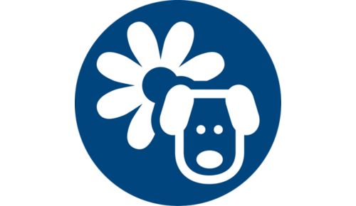 Extragevoelige allergeenmodus voor mensen met een allergie