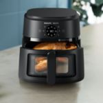 Airfryer tamanho família com painel touch