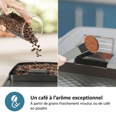 La machine à café automatique avec broyeur à grain