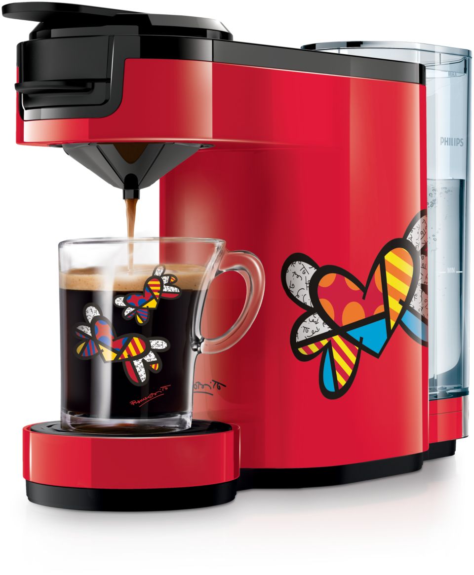 Verrukkelijke, intense koffie met één druk op de knop