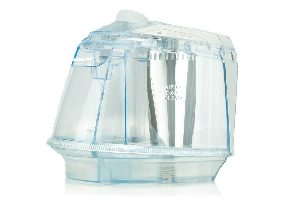 Para almacenar el agua de la plancha