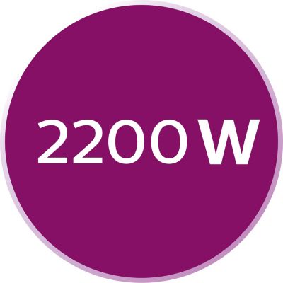 2200 W kiireks kuumenemiseks