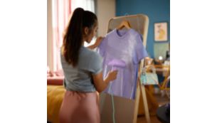 No ironing board needed! Save time and hassle!