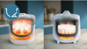 Powerful Even Cooking with Upgraded Spherical Pot