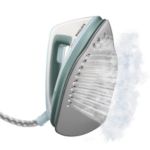 Double your ironing speed with pressurized steam