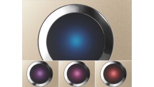 4 级空气质量指示灯可清晰地显示空气质量级别