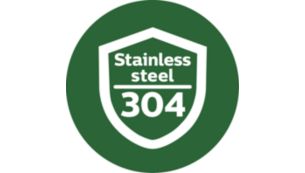 Food grade stainless steel metal (SUS304)