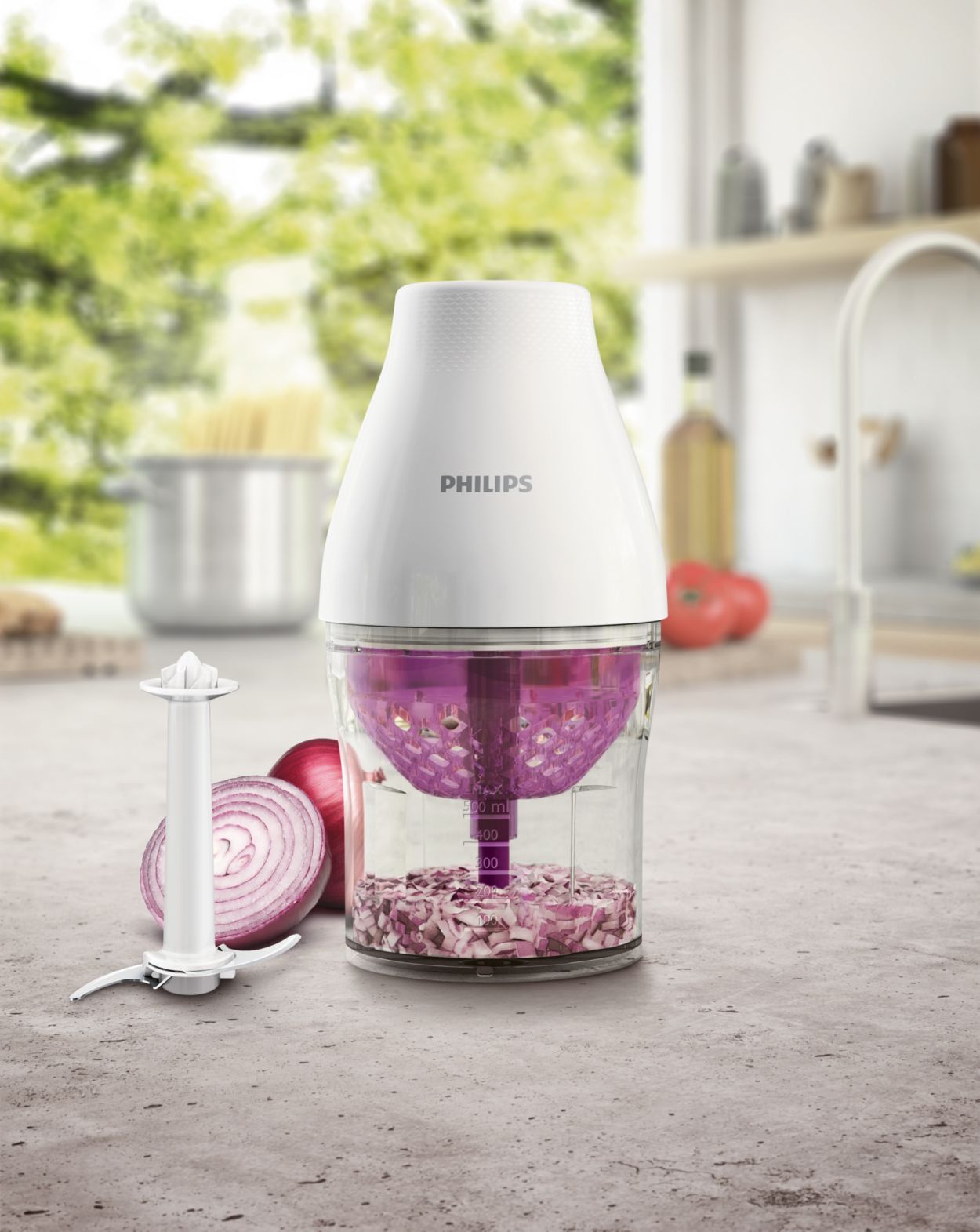 Viva Collection マルチチョッパー HR2505/05 | Philips