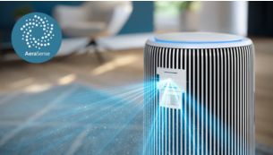 Intelligently senses and adapts to your indoor air quality