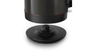 Cordless 360&deg; pirouette base for easy lifting and placing
