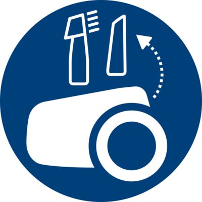 Gli accessori integrati sono sempre a portata di mano
