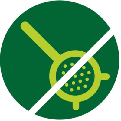 Ainutlaatuinen siivilätön rakenne, helppo puhdistaa alle minuutissa