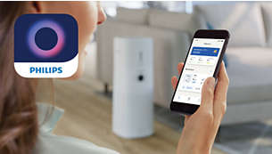 Aplikace Philips Air+: Chytré řešení pro čistý vzduch